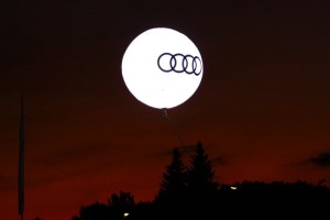 HMI-Leuchtballon f&uuml;r 60 Jahre Audi Ingolstadt